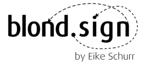 Blondsign Logo black